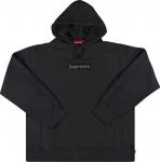 Толстовка Supreme x Swarovski Box Logo Hooded Sweatshirt 'Black', черный - фото