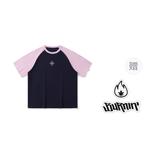 BURNIN Футболка унисекс, Белые/черные панели - фото 11