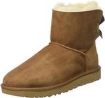 Женские ботинки UGG Mini Bailey Bow II, Chestnut - фото