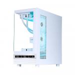 Корпус SAMA Jinghong Display version, Mid Tower, белый - фото 2