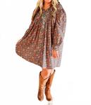 Платье «Мустанг» в цвете «Мульти» Layerz Clothing, Multi - фото