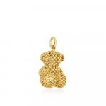 Подвеска Tous Medium Texturized Bold Bear, золото - фото 2