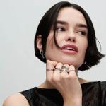 Кольцо Pandora Essence Organically Shaped Band, серебро - фото 3