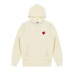 Худи Comme des Garçons PLAY Hoodie 'Ivory', белый - фото 2