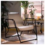 Игровое кресло Ikea Brannboll, серый/черный - фото 4