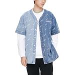 Джинсовая куртка унисекс деним синий Starter - фото 3