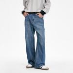 Джинсы унисекс синие Dimc, синий - фото 3