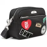 Сумка через плечо DKNY NYC, черный - фото 3