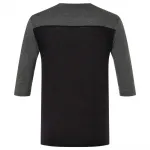 Футболка Super.natural Contrast 3/4 sleeve, черный - фото 3