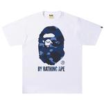 Футболка BAPE Color Camo A By Bathing Ape Tee 'White/Navy', белый - фото 2