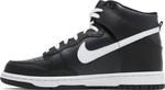 Кроссовки Nike Dunk High GS 'Anthracite White', черный - фото 4
