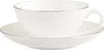 Чашка с блюдцем Villeroy & Boch Anmut Platinum, 2 предмета, 0,14 л, белый - фото
