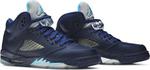 Кроссовки Air Jordan 5 Retro BG Pre-Grape, синий - фото 8