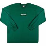 Лонгслив Supreme Box Logo, зеленый - фото 2