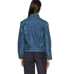 Куртка джинсовая Levi's Ex Boyfriend Trucker, темно-синий - фото 5