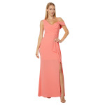 Платье BCBGMAXAZRIA, Long Silk Poly Georgette Dress - фото