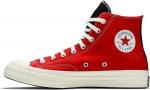Кроссовки Converse Chuck 70 Hi Logo Play - White Rush Blue, белый - фото 3