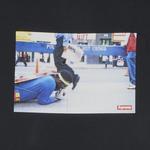 Футболка Supreme x Pope.L Training Crawl Tee 'Black', черный - фото 4