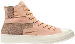 Кроссовки Converse Chuck 70 High Patchwork - Peach, розовый - фото