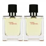 Парфюмерный набор Hermès Terre D'Hermes, 2 предмета - фото