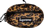 Сумка Supreme Waist Bag Leopard, коричневый - фото