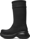 Ботинки Crocs x Balenciaga Clog Boot 2.0 Black, черный - фото 3