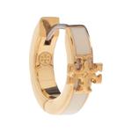 Серьги-кольца Kira Logo с декоративной вставкой TORY BURCH - фото 3