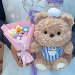 Плюшевая кукла Crunchy Bear высотой 20 см Nodding Bud Bug - фото 9