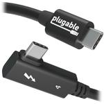 Plugable USB-C to Right-Angle USB-C Thunderbolt 4 - фото