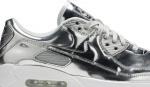 Кроссовки Nike Wmns Air Max 90 'Metallic Pack - Chrome', серебряный - фото 3