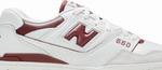 Кроссовки New Balance 550 'Burgundy', белый - фото 3