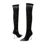 Сапоги женские Haoyasennu, черный - фото 7