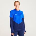 Толстовка футбольная Viralto+ женская синяя KIPSTA, темно-синий/индиго - фото 4