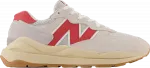 Кроссовки New Balance 57/40 'Moonbeam True Red', кремовый - фото