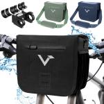 Прочная Сумка на Руль Valkental Front Pack, черный - фото