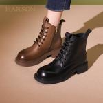 Ботинки Martin Boot женские Harson, коричневый - фото 13