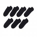 Набор носков H&M Ankle, 7 пар, черный - фото