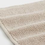 Коврик H&M Home Cotton bathroom rug, темно-бежевый - фото 3