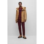 Брюки Hugo Boss Slim-fit, бордовый - фото 7