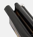 Маленький клатш Rond Carré из кожи Jacquemus, черный - фото 4