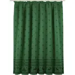 Виртовая штора «Ромо», (1 шт.) Wirth, зеленый - фото