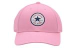 Converse Хлопковая бейсболка унисекс, Pink White Logo - фото