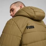 Утеплённая куртка Puma Essentials, коричневая, мужская - фото 4