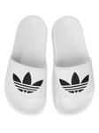 Тапочки Adidas Original Adilette Lite, белый/черный - фото 4