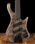 Бас-гитара Ibanez EHB1505MS Bass Workshop - Black Ice Flat - фото