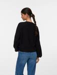 Вязаный кардиган VERO MODA VMLEA, Black - фото 4