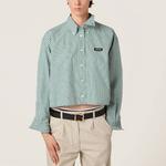 MIU MIU Рубашка SS25 Women's Emeralds - фото 3
