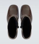 Кожаные ботинки до щиколотки Camion Our Legacy, Olive Leather - фото 4