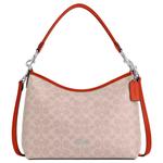 COACH Сумка через плечо из лакированного холста - фото