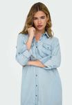 Джинсовое платье ONLSILLE KURZES ONLY, цвет Light Blue Denim - фото 4